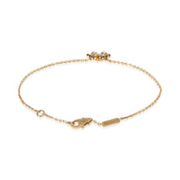 Van Cleef & Arpels Yellow Gold Diamond Mini Model Frivole Bracelet 4
