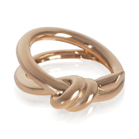 Tiffany & Co. Rose Gold  Double Row Knot Ring fv