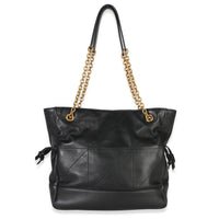 Saint Laurent Black Quilted Lambskin Jamie Small Shopping Tote Handbag 4