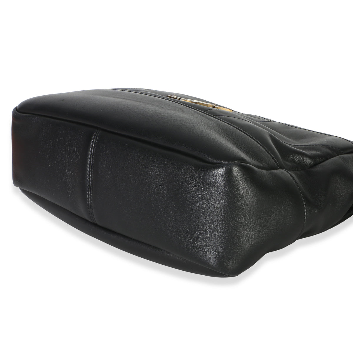 Saint Laurent Black Quilted Lambskin Jamie Small Shopping Tote Handbag 6