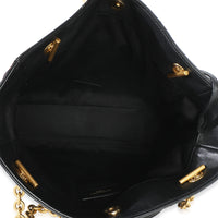 Saint Laurent Black Quilted Lambskin Jamie Small Shopping Tote Handbag 9