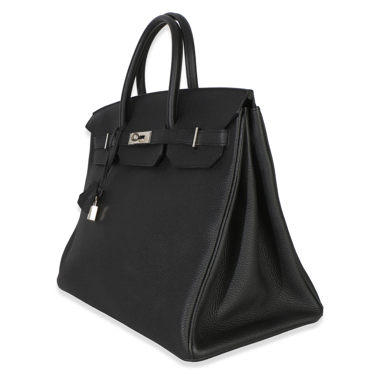 Hermès Black Togo Birkin 40 PHW Handbag 2