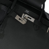 Hermès Black Togo Birkin 40 PHW Handbag 8