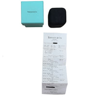 Tiffany & Co. Platinum Diamond Weave Ring box