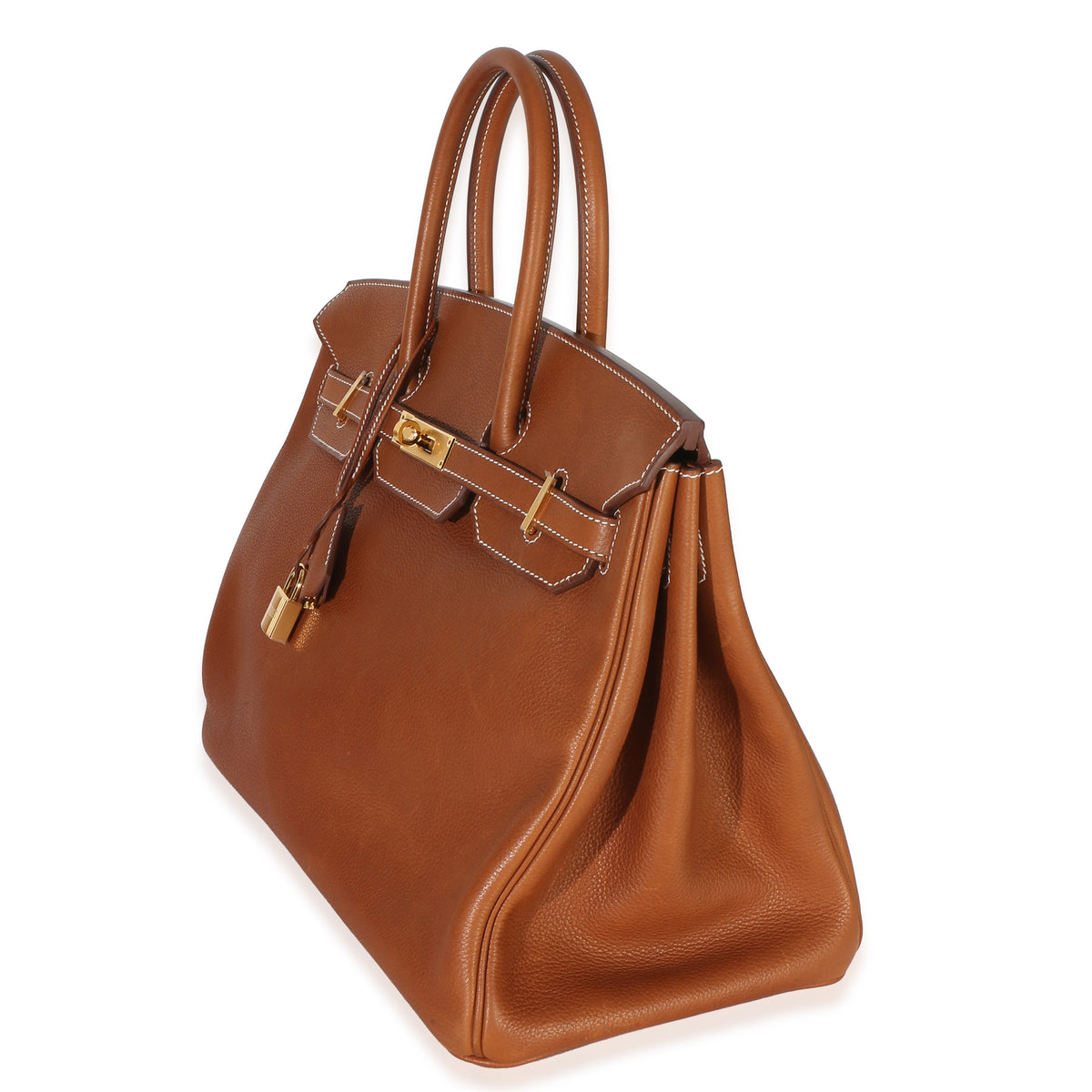Hermès Fauve Barenia Birkin 35 GHW Handbag 2
