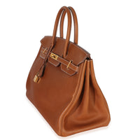 Hermès Fauve Barenia Birkin 35 GHW Handbag 2