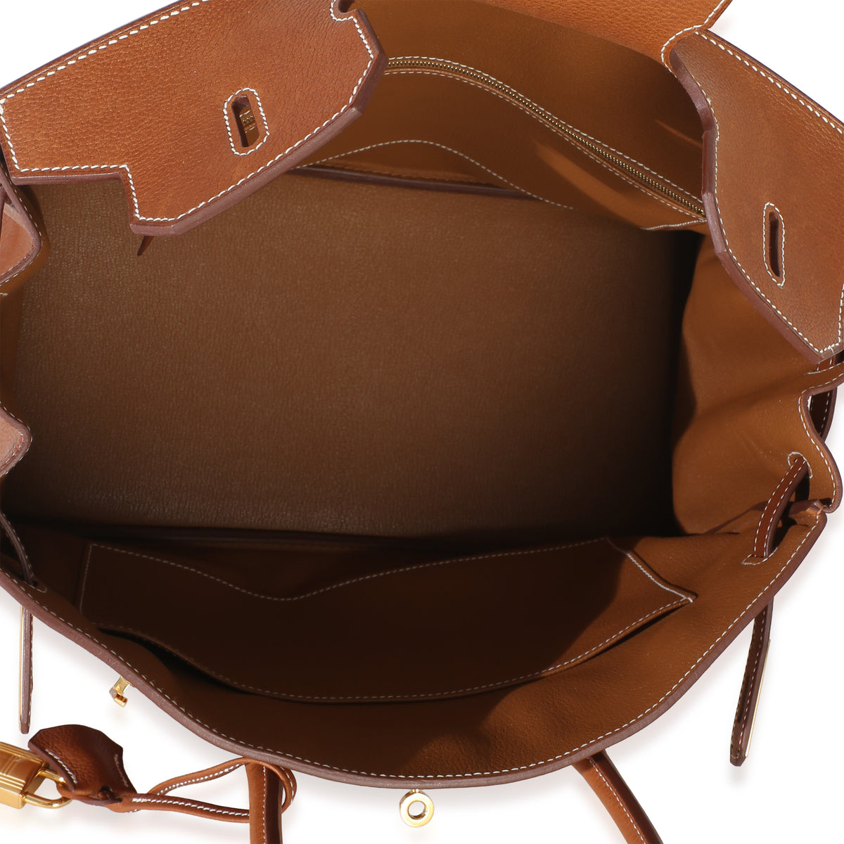 Hermès Fauve Barenia Birkin 35 GHW Handbag 8