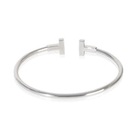 Tiffany & Co. White Gold Diamond Tiffany T Wire Bracelet 3
