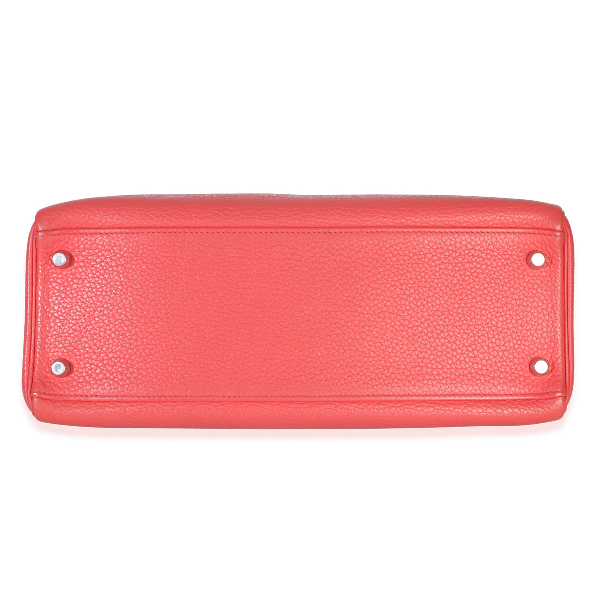 Hermès Rose Lipstick Clemence Kelly 32 PHW Handbag 5