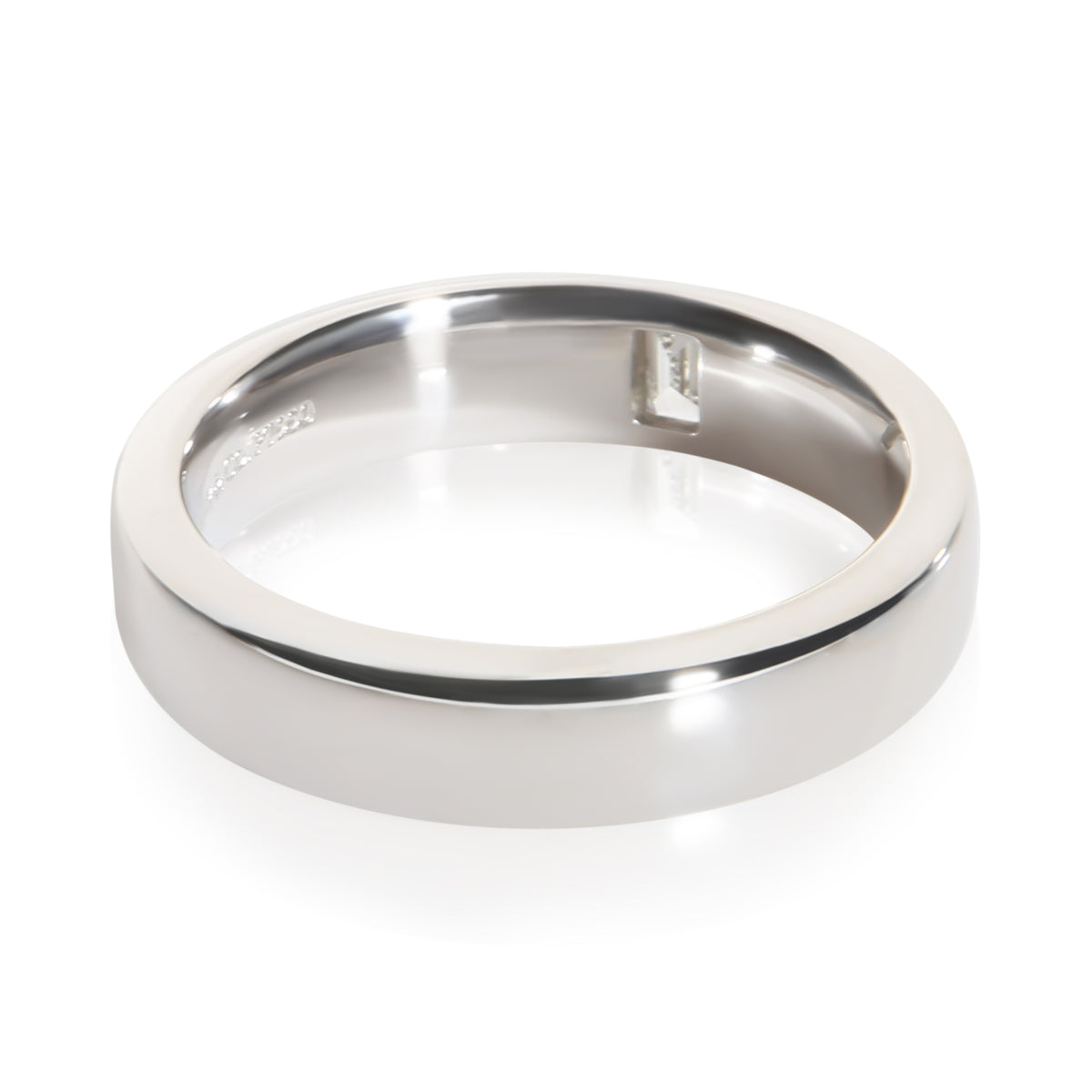 Tiffany & Co. Platinum Diamond Charles Tiffany Band 3