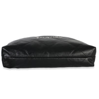 Chanel Black Quilted Shiny Calfskin  22 Hobo Handbag 5
