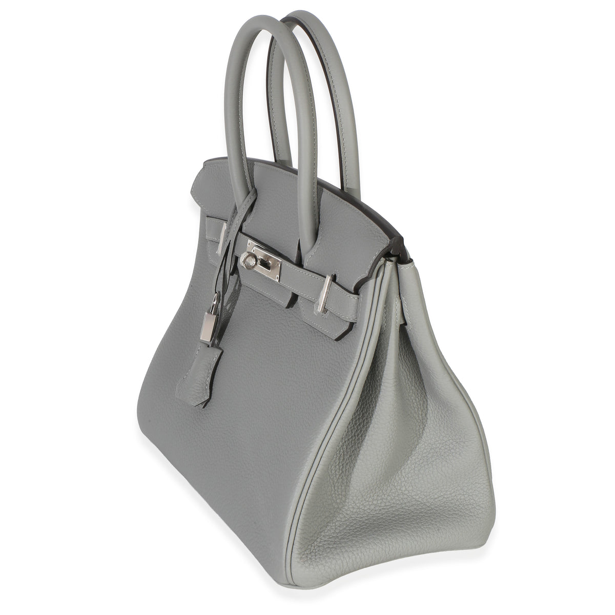 Hermès Gris Mouette Togo Birkin 30 PHW Handbag 2