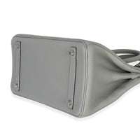 Hermès Gris Mouette Togo Birkin 30 PHW Handbag 6