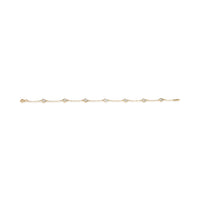 Tiffany & Co. Yellow Gold Diamond Elsa Peretti Diamond By The Yard Bracelet 4