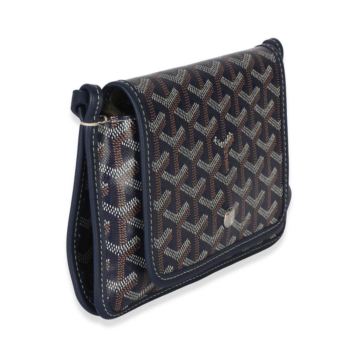 Goyard Navy ine Canvas Plumet Wallet Handbag 3