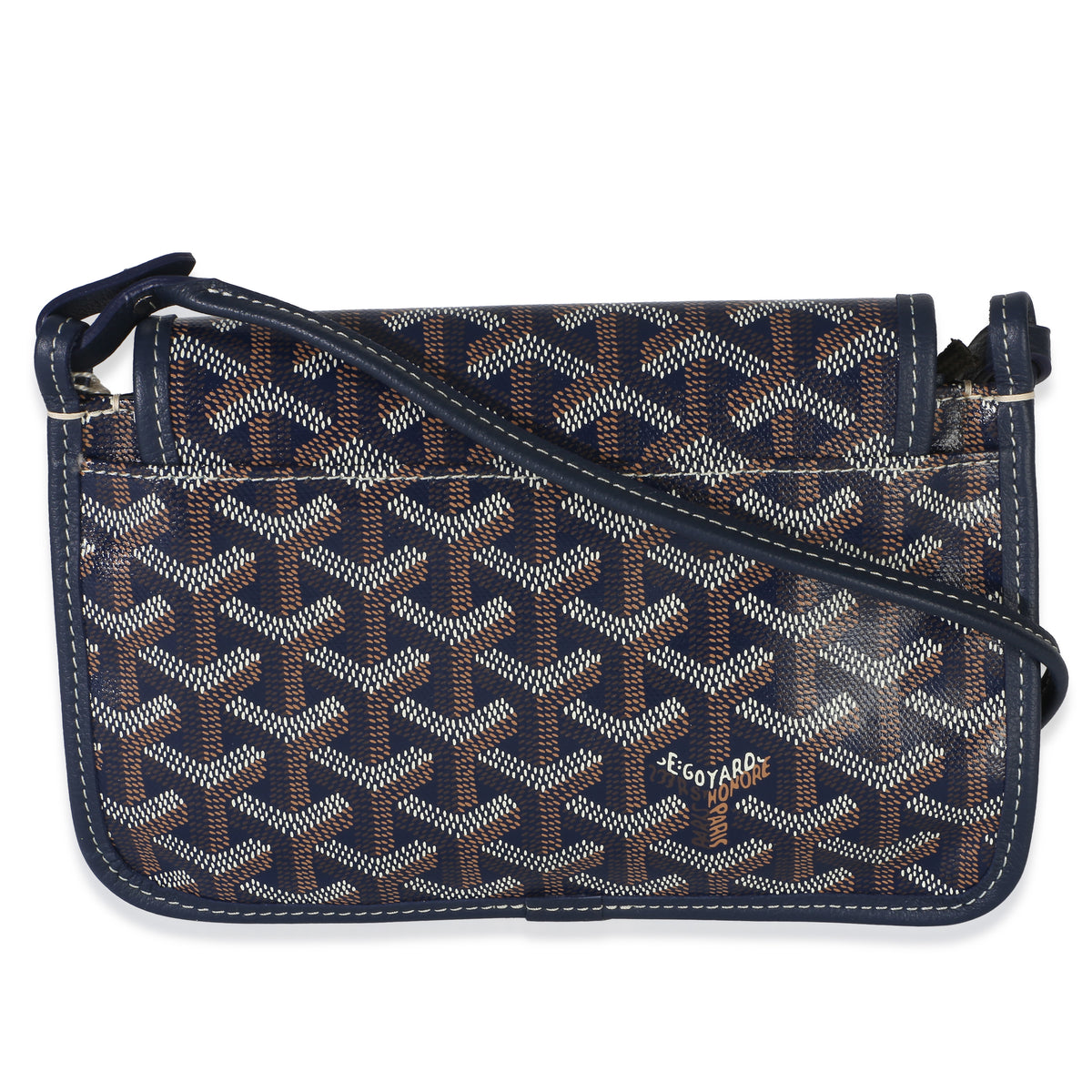Goyard Navy ine Canvas Plumet Wallet Handbag 4