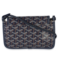 Goyard Navy ine Canvas Plumet Wallet Handbag 4