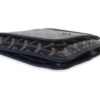 Goyard Navy ine Canvas Plumet Wallet Handbag 7