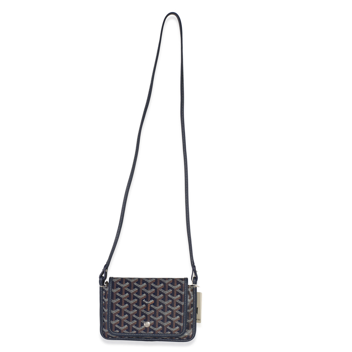 Goyard Navy ine Canvas Plumet Wallet Handbag 8