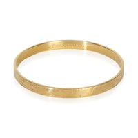 Tiffany & Co. Yellow Gold Notes Bangle Bracelet fv
