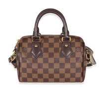Louis Vuitton Damier Ebene Canvas Speedy Bandouliere 20 Handbag fv