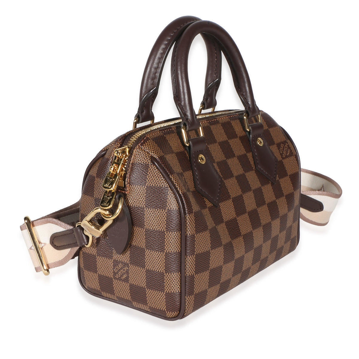 Louis Vuitton Damier Ebene Canvas Speedy Bandouliere 20 Handbag 3