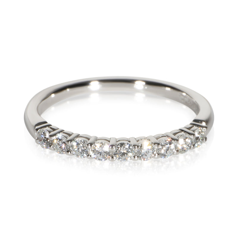 Tiffany & Co. Platinum Diamond Tiffany Forever Band fv