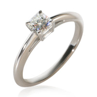 Tiffany & Co. 0.41 ct Cut Cornered Square Mixed Cut Diamond Lucida Engagement Ri 6