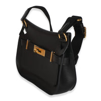 Hermès Black Evergrain Mini Jypsiere GHW Handbag 2