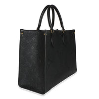 Louis Vuitton Black Giant Monogram Empreinte Onthego MM Handbag 3