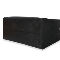 Louis Vuitton Black Giant Monogram Empreinte Onthego MM Handbag 6