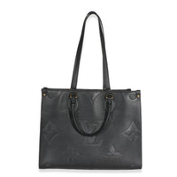 Louis Vuitton Black Giant Monogram Empreinte Onthego MM Handbag 9