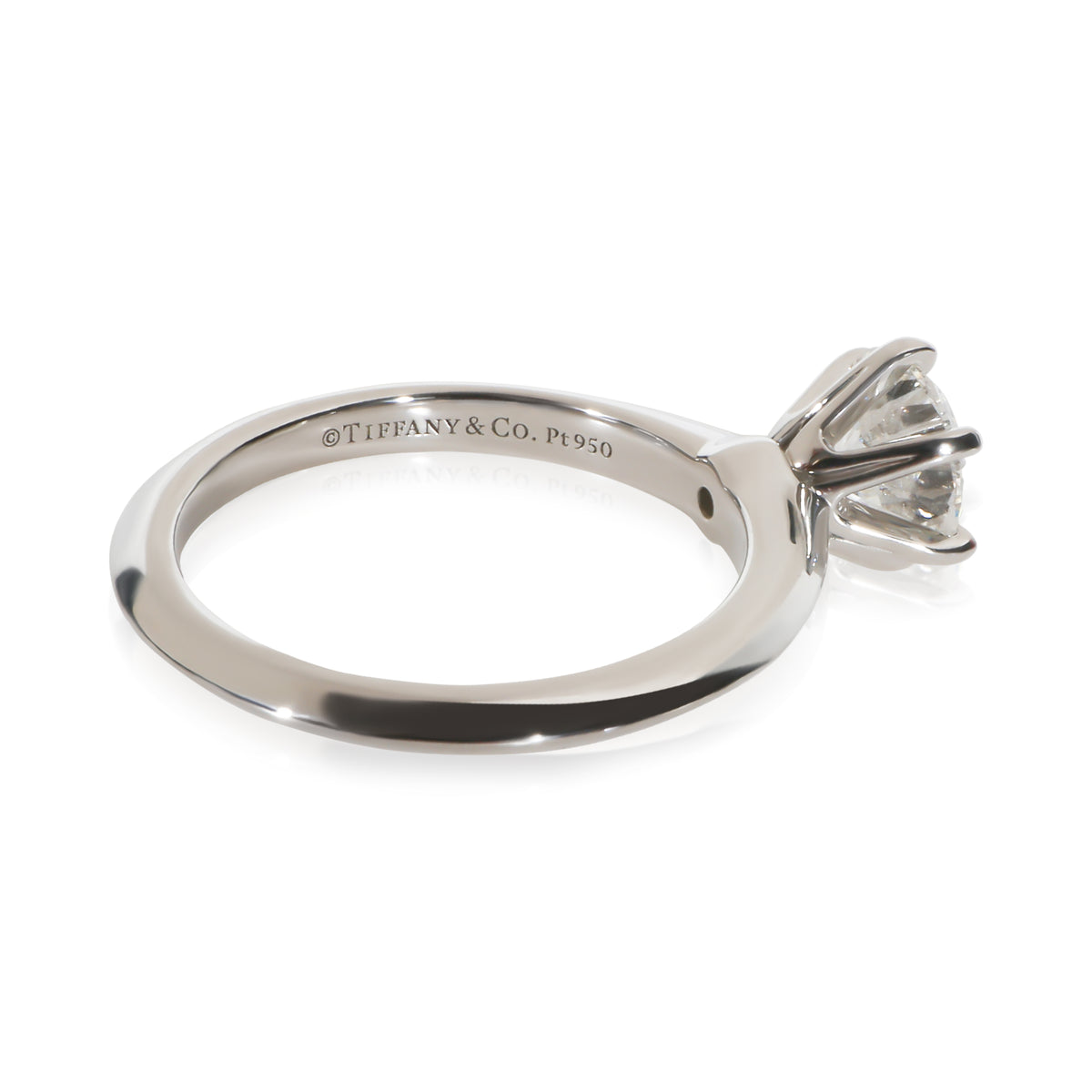 Tiffany & Co. 1.15 ct Round Brilliant Diamond Engagement Ring 3