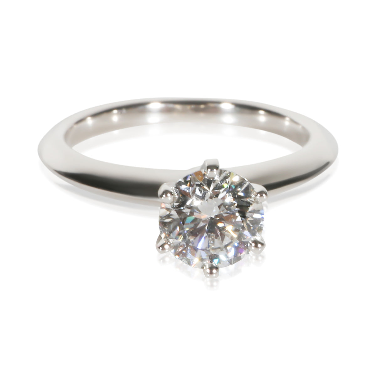 Tiffany & Co. 1.15 ct Round Brilliant Diamond Engagement Ring 4
