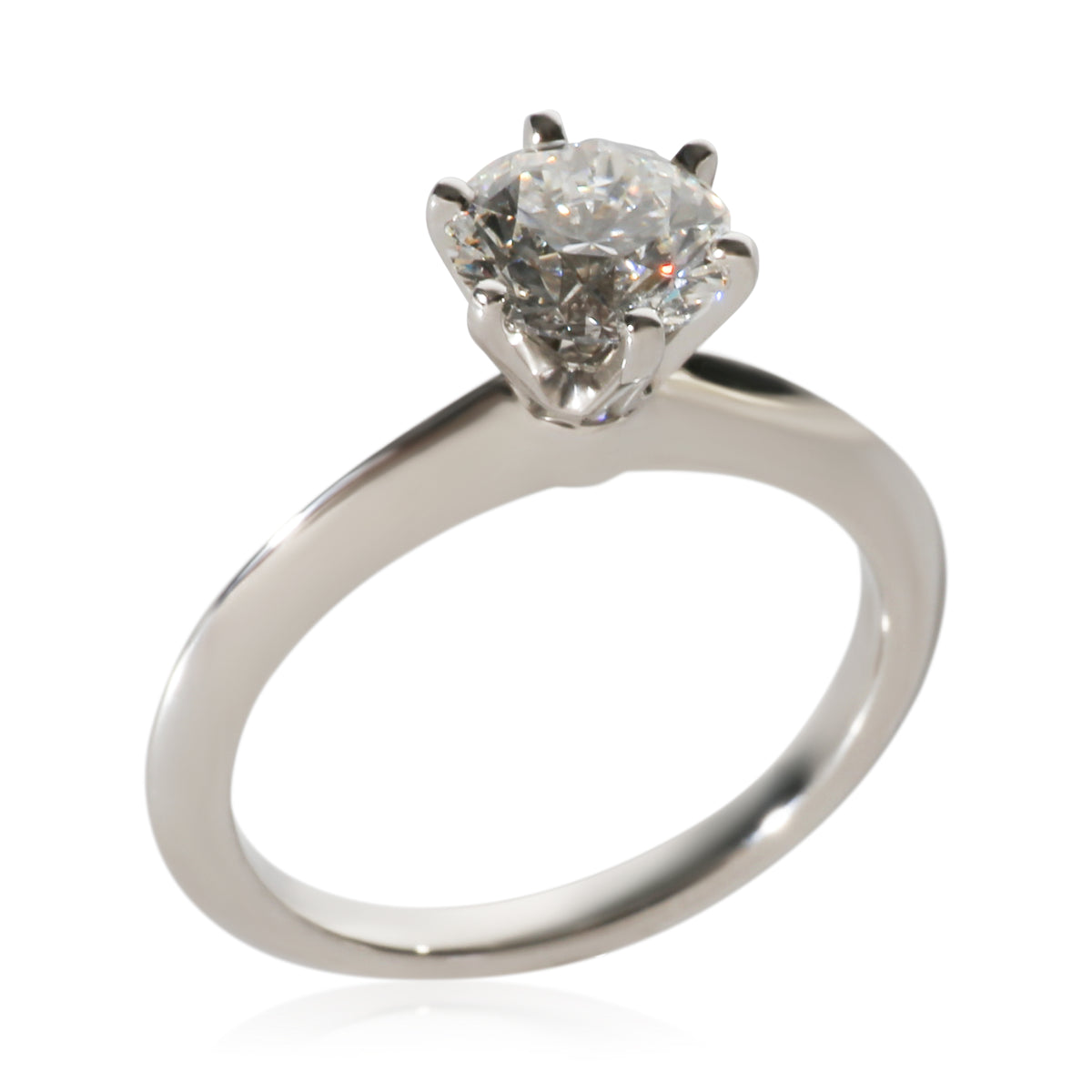 Tiffany & Co. 1.15 ct Round Brilliant Diamond Engagement Ring 5