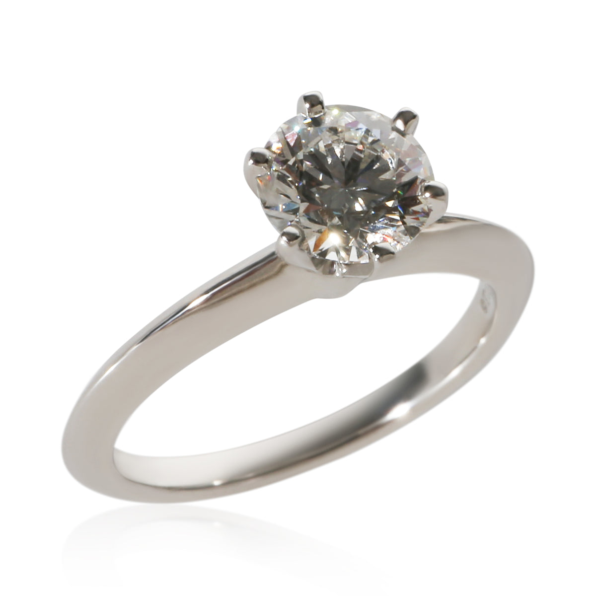 Tiffany & Co. 1.15 ct Round Brilliant Diamond Engagement Ring 7
