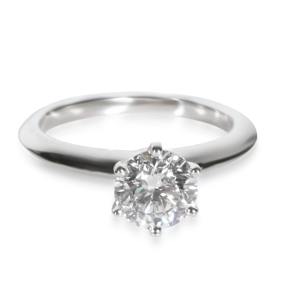 Tiffany & Co. 1.15 ct Round Brilliant Diamond Engagement Ring fv