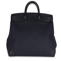 Hermès Bleu Marine Toile Officier Fjord HAC 40 PHW Handbag 4