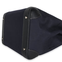 Hermès Bleu Marine Toile Officier Fjord HAC 40 PHW Handbag 6