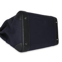 Hermès Bleu Marine Toile Officier Fjord HAC 40 PHW Handbag 7