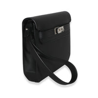 Hermès Black Epsom Kelly Depeches 25 PHW Handbag 3