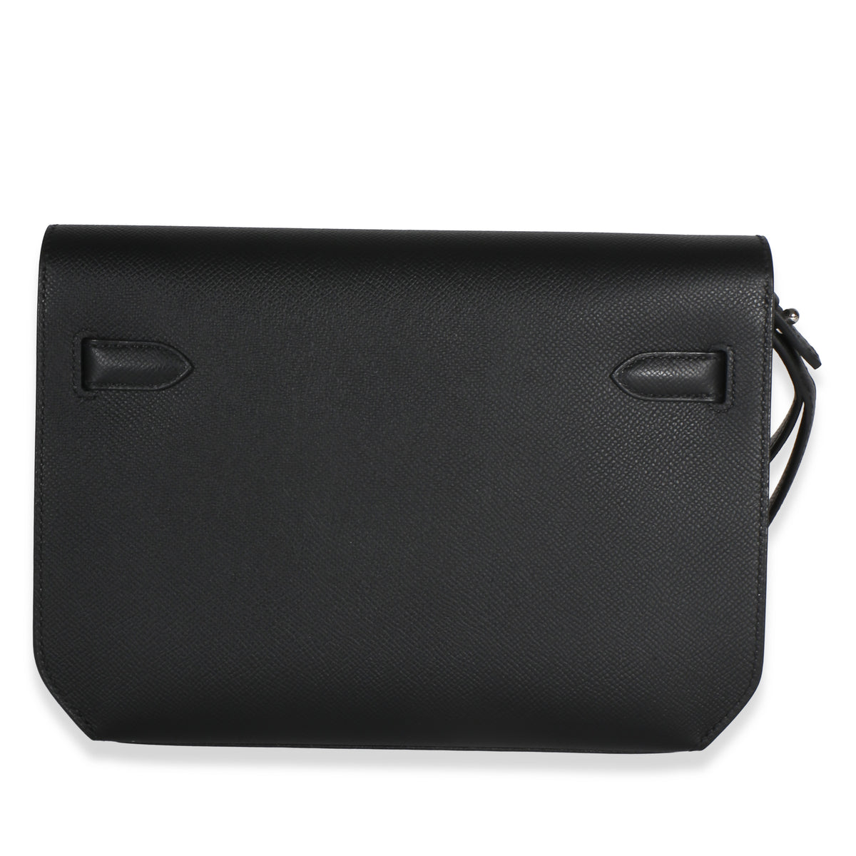 Hermès Black Epsom Kelly Depeches 25 PHW Handbag 4
