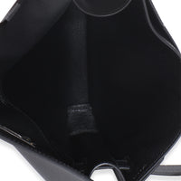 Hermès Black Epsom Kelly Depeches 25 PHW Handbag 9