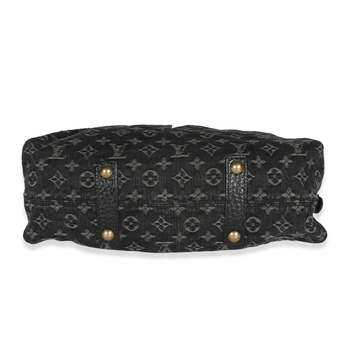 Louis Vuitton Black Monogram Denim Neo Cabby MM Handbag 5