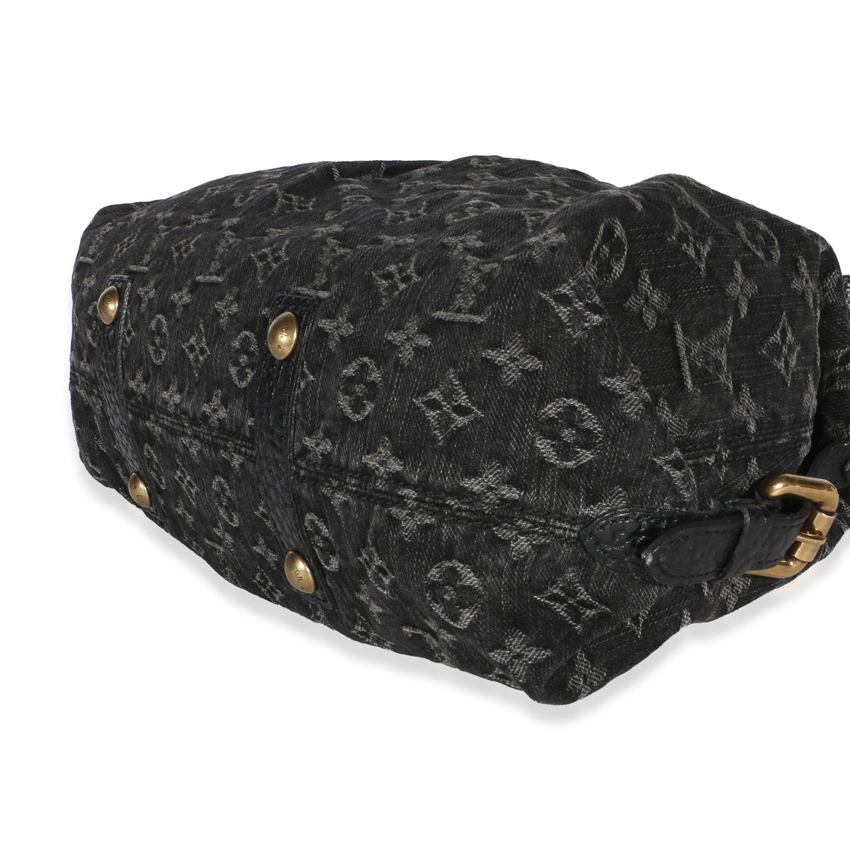 Louis Vuitton Black Monogram Denim Neo Cabby MM Handbag 6