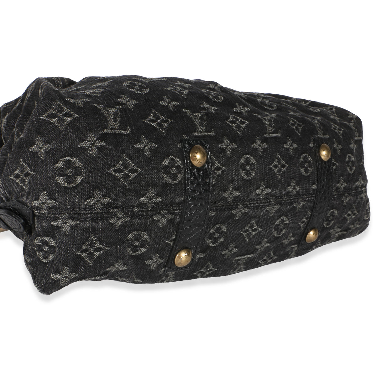 Louis Vuitton Black Monogram Denim Neo Cabby MM Handbag 7