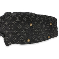 Louis Vuitton Black Monogram Denim Neo Cabby MM Handbag 7