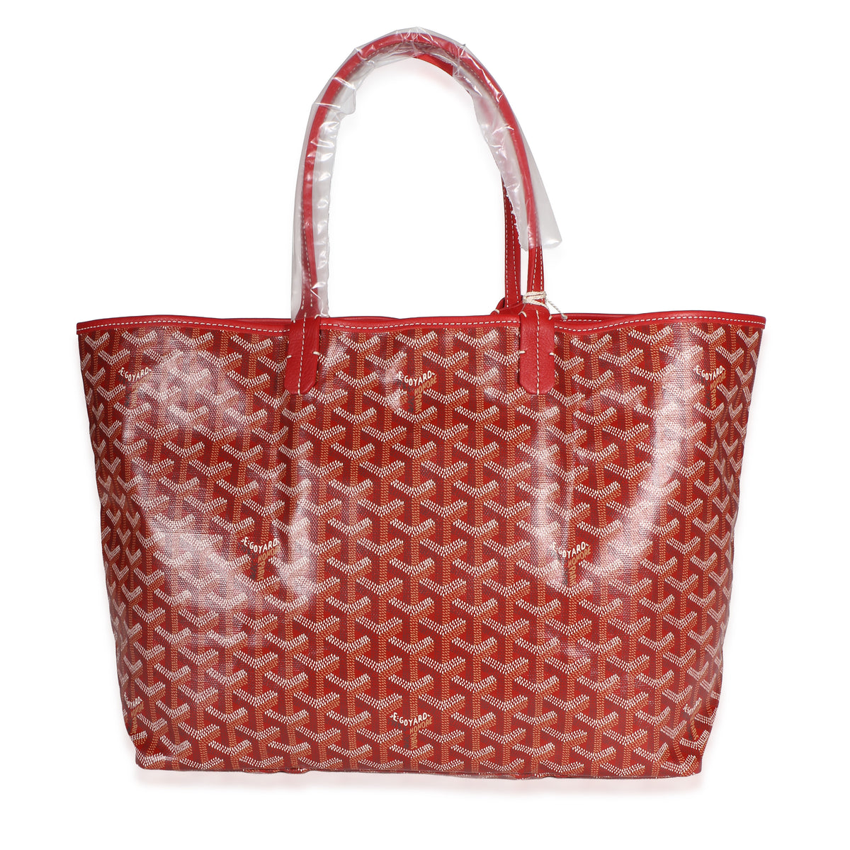 Goyard Red ine Canvas Saint Louis PM Handbag 4
