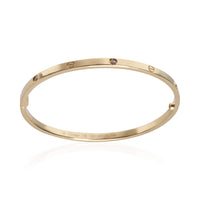 Cartier Yellow Gold Diamond Small Model Love Bracelet 5