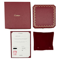Cartier Yellow Gold Diamond Small Model Love Bracelet box